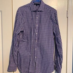 Tommy Hilfiger Purple Dress Shirt